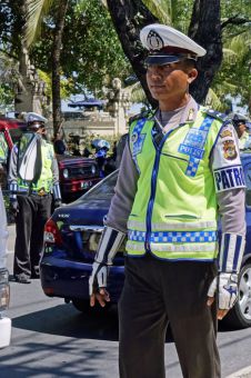 Policier balinais