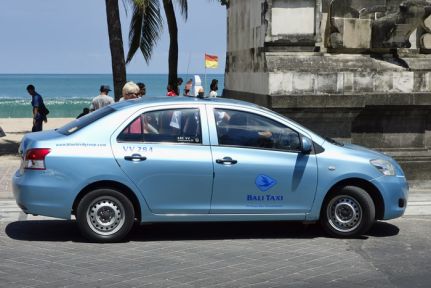 Taxi officiel balinais