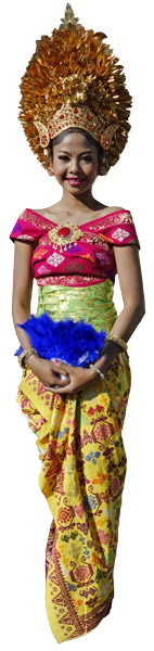 Tenue de cérémonie Odalan, Bali