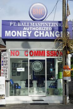 Bureau de change Bali