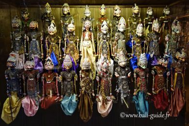 Wayang golek, Maison des masques et poupées, Mas, Ubud